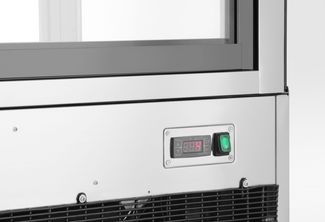 Refrigerated display cabinets with 2 shelves, Arktic, 510L, 230V/490W, 1524x677x(H)1230mm 1