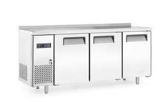 Stół chłodniczy 3-drzwiowy z agregatem bocznym, Arktic, Kitchen Line, 291L, 230V/270W, 1800x600x(H)886mm