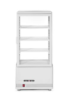 Witryna chłodnicza nastawna, 78 l, Arktic, biały, 230V/170W, 397x444x(H)940mm
