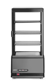 Refrigerated display cabinet, 78 l, Arktic, black, 230V/170W, 397x444x(H)940mm