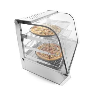Heated countertop display, HENDI, 120 Liter, 230V/1100W, 685x575x(H)680mm 1