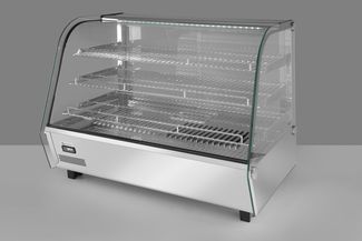 Heated countertop display, HENDI, 160 Liter, 230V/1500W, 885x570x(H)680mm 1
