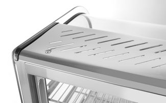Heated countertop display, HENDI, 160 Liter, 230V/1500W, 885x570x(H)680mm 1