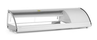 Sushi display 5x GN 1/3, Arktic, 230V/160W, 1307x445x(H)327mm 1
