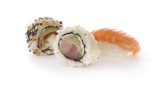 Sushi display 5x GN 1/3, Arktic, 230V/160W, 1307x445x(H)327mm 1