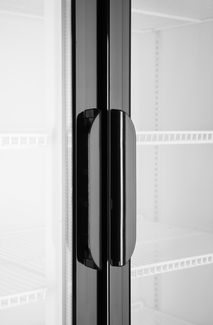 Frigorifero per bar posteriore con pannello retroilluminato, doppia porta, Arktic, 512L, Nero, 230V/510W, 1120x585x(H)1900mm 3
