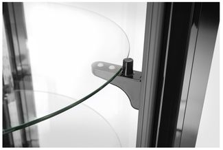 Witryna chłodnicza okrągła, Arktic, 360L, 220-240V/460W, ⌀680x(H)1755mm 1