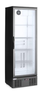 Back bar refrigerator single-door, Arktic, 300L, Black, 220-240V/195W, 600x528x(H)1820mm 3