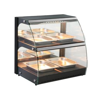 Quartz heated countertop display, HENDI, 230V/560W, 650x485x(H)630mm 1