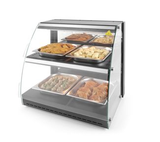Quartz heated countertop display, HENDI, 230V/560W, 650x485x(H)630mm 1