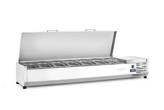Refrigerated countertop server GN 1/3, Arktic, 7x GN1/3, 230V/180W, 1605x420x(H)630mm 1