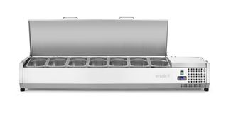 Refrigerated countertop server GN 1/3, Arktic, 7x GN1/3, 230V/180W, 1605x420x(H)630mm 1