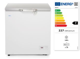 Chest freezer, Arktic, 140L, 230V/110W, 754x564x(H)845mm 1