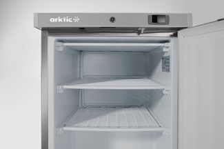 Mraziaca skriňa Budget Line s krytom z nehrdzavejúcej ocele, Arktic, Budget Line, 230V/111W, 598x655x(H)838mm 1