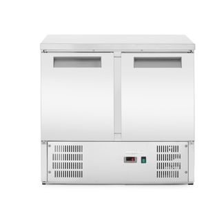 Refrigerated counter with 2 doors, Arktic, 146L, 220-240V/143W, 900x700x(H)850mm 1