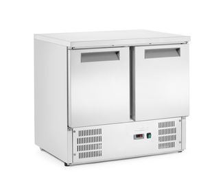 Refrigerated counter with 2 doors, Arktic, 146L, 220-240V/143W, 900x700x(H)850mm 1