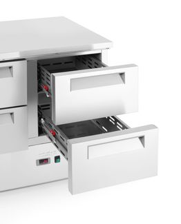 Stół chłodniczy z 4 szufladami, Arktic, GN 1/1, 112L, 220-240V/143W, 900x700x(H)855mm 1