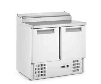 Stół chłodniczy 2-drzwiowy z nadstawą, Arktic, 900x695x(H)955mm