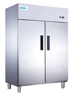 Mraznička, 2-dverová, Arktic, GN 2/1, 1054L, 230V/950W, 1400x880x(H)2043mm