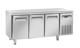 Saldēšanas galds ar 3 durvīm un sānu bloku, Arktic, GN 1/1, 230V/670W, 1800x700x(H)850mm