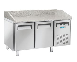 Picas aukstuma galds ar 2 durvīm, Arktic, 128L, 230V/210W, 1507x800x(H)1040mm
