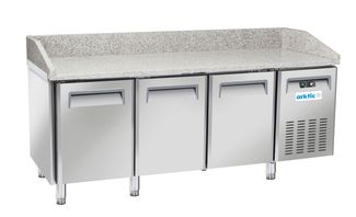 Stół chłodniczy do pizzy 3-drzwiowy, Arktic, 186L, 230V/450W, 2025x800x(H)1040mm