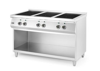 Indukcinė viryklė 6 kaitviečių, HENDI, 400V/25500W, 1200x700x(H)890mm