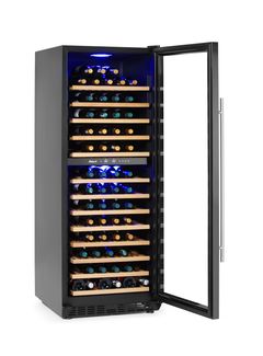 Wine cooler, 2-zone, 135 bottles, Arktic, 387L, 220-240V/130W, 595x675x(H)1625mm 1