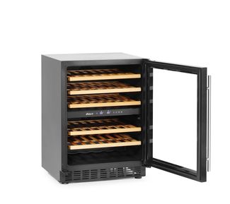 Wine cooler, 2-zone, 46 bottles, Arktic, 133L, 220-240V/90W, 595x646x(H)830mm 1