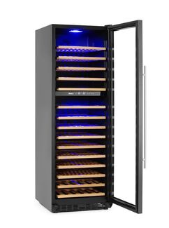 Wine cooler, 2-zone, 160 bottles, Arktic, 447L, 220-240V/150W, 595x730x(H)1784mm 1