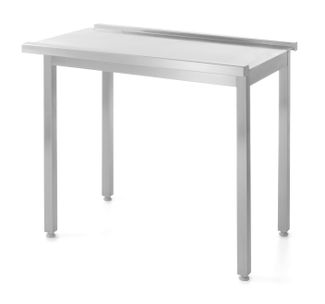 Unloading table for dishwashers, without splashback – bolted, HENDI, Kitchen Line, 1100x600x(H)850mm