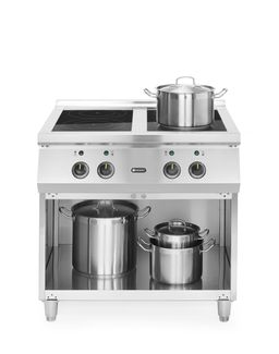 Induction stove with 4 hobs, HENDI, 400V/17000W, 800x720x(H)854mm 1