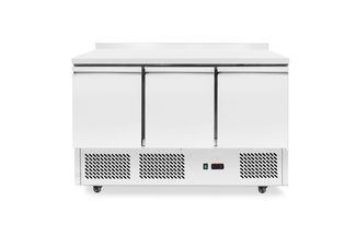 Stół chłodniczy 3-drzwiowy z blatem roboczym, Arktic, 254L, srebrny, 230V/220W, 1365x700x(H)908mm 1