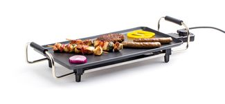 Teppanyaki-Grillplatte, HENDI, Dunkelgrau, 230V/1800W, 526x230x(H)120mm