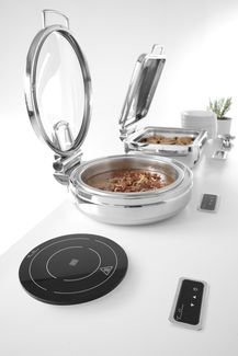 Indukcijas sildītājs, 800 W, Fine Dine, Melns, 230V/800W, ⌀245x(H)80mm 3