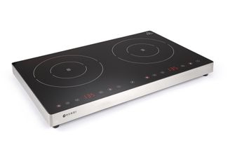 Double induction cooker, HENDI, Kitchen Line, 230V/3500W, 608x370x(H)61mm 1