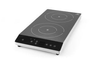 Double induction stove, HENDI, 230V/3500W, 300x580x(H)64mm 1