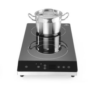 Double induction stove, HENDI, 230V/3500W, 300x580x(H)64mm 1