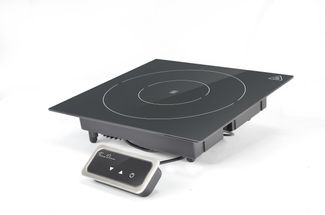 Built-in induction heater, 1000 W, Fine Dine, Black, 230V/1000W, 350x397x(H)85mm