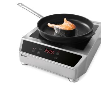 Induction cooker 3500 D, HENDI, Profi Line, 230V/3500W, 342x431x(H)116mm 3