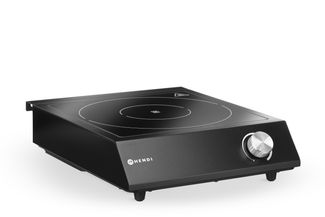 Set: Induction cooker 3500W + saucepan + frying pan, HENDI, Black, 220-240V/3500W, 320x395x(H)95mm 1