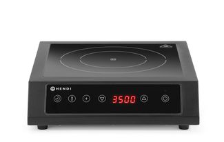 Induktsioonpliit 3500 D XL, HENDI, Must, 220-240V/3500W, 355x400x(H)100mm