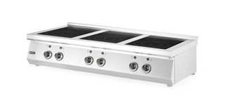 Płyta indukcyjna, 6 palników, HENDI, 3x3.5 kW hobs & 3x5 kW hobs, 400V/25500W, 1200x700x(H)311mm 2
