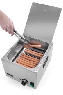 Sausage warmer, HENDI, Kitchen Line, 6,6L, 230V/1000W, 287x386x(H)258mm 1