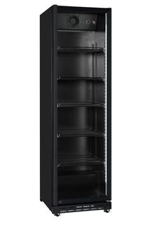 Lodówka barowa, jednoskrzydłowa, Arktic, 5 półek, 360L, czarny, 230V/250W, 578x605x(H)1990mm 1
