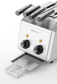 Sandwich toaster, HENDI, 230V/1200W, 215x300x(H)270mm 1