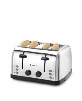 Toaster 4-slice, HENDI, 240V/1500W, 295x335x(H)180mm 4