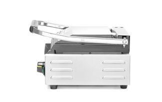 Contact grill – single version, HENDI, ribbed top and smooth bottom, 230V/1800W, 310x375x(H)216mm 1