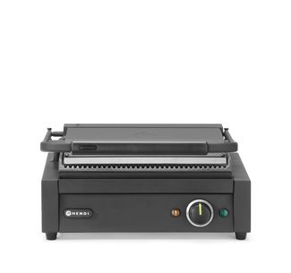 Contact grill Panini, HENDI, Black, 220-240V/2200W, 430x375x(H)216mm