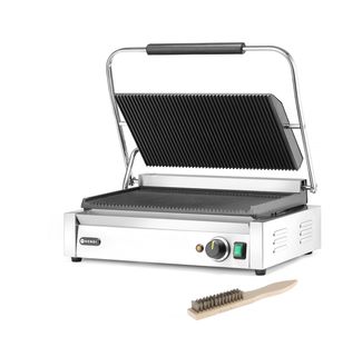 Contact grill Panini XL, HENDI, 230V/2700W, 548x464x(H)216mm 1